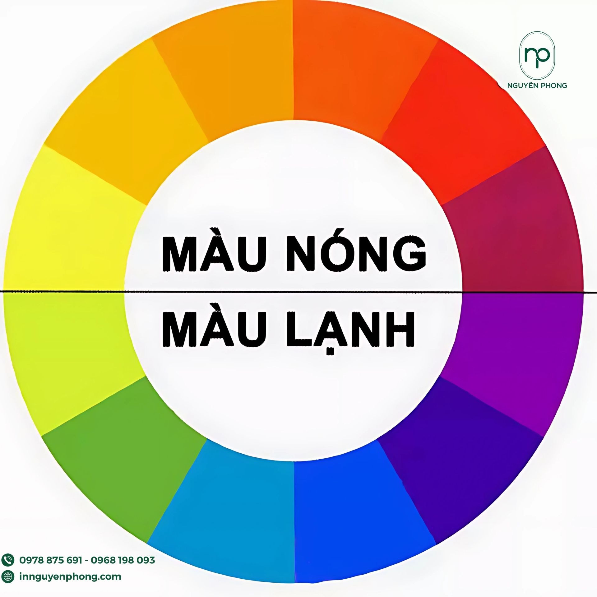 Nóng = thu hút; Lạnh = tinh tế